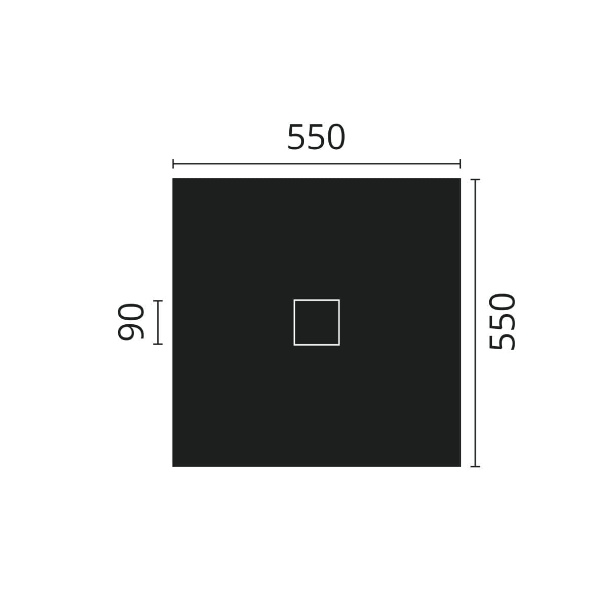 Roseta ARSTYL CS5 550x550x6mm - Image 3